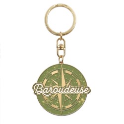 Porte-clés métallique Baroudeuse