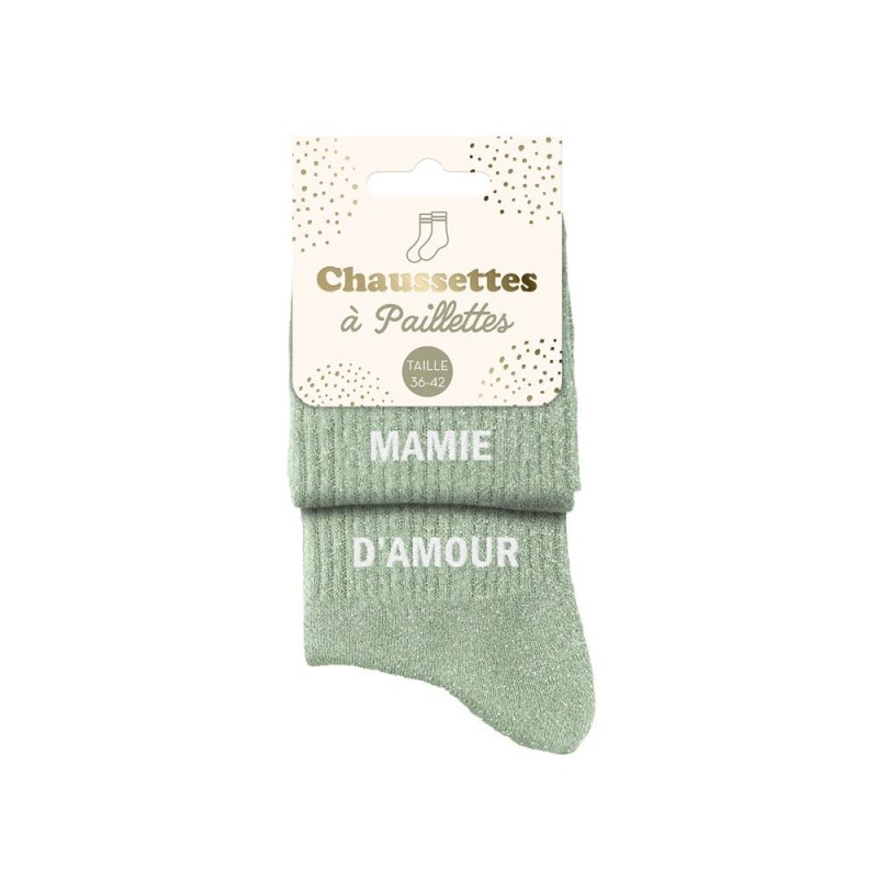 chaussettes mamie d'amour