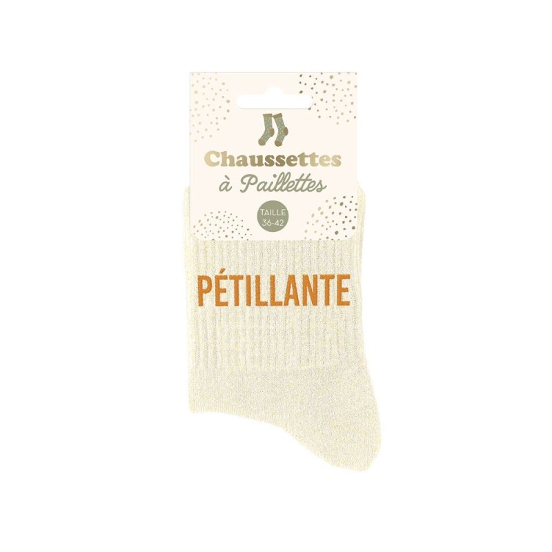 Chaussettes à paillettes Pétillante