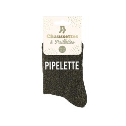 Chaussettes à paillettes Pipelette