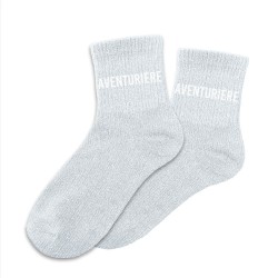 Chaussettes à paillettes Aventurière taille unique 36 - 42