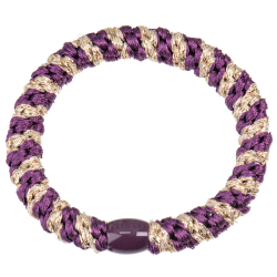 KKNEKKI Grape-Beige Glitter Stripe