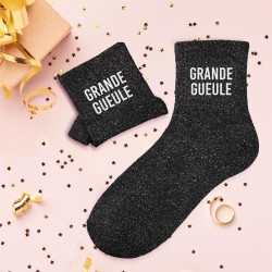 Chaussettes à paillettes Grande Gueule