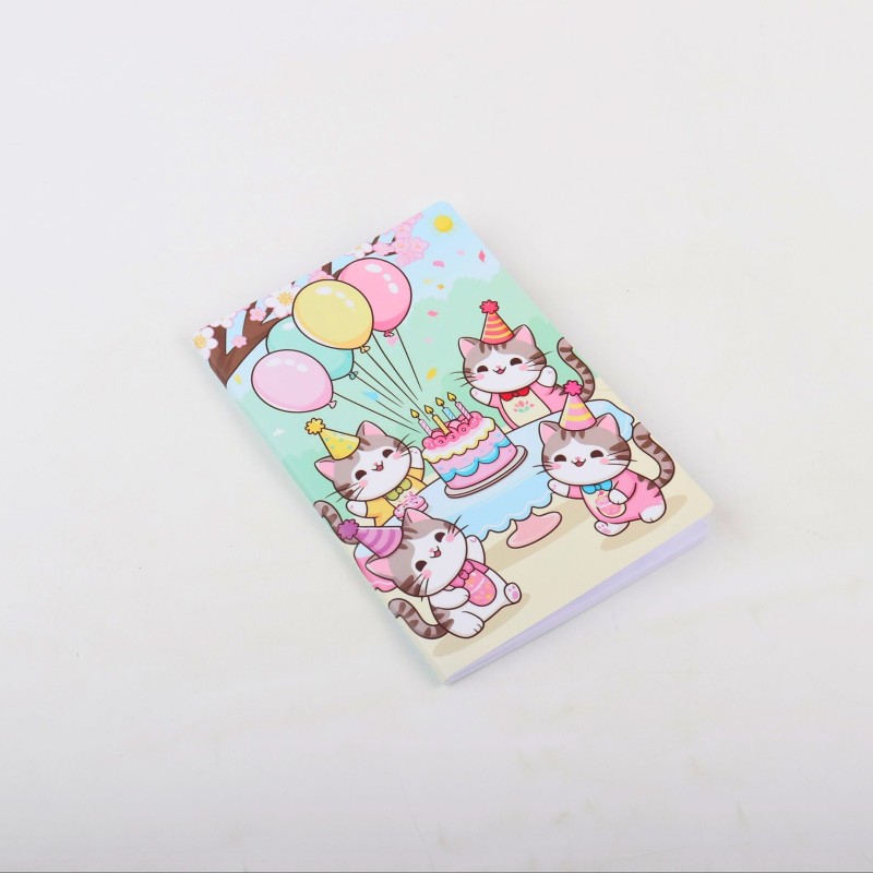 Carnet Kitty Birthday