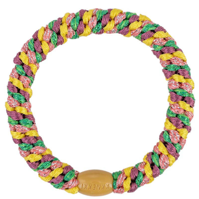 KKNEKKI Mix green yellow pink glitter