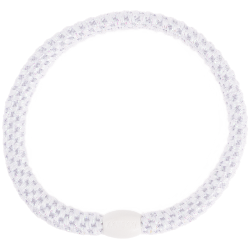 KKNEKKI slim blanc pailleté