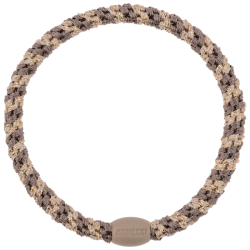 KKNEKKI slim taupe et beige pailleté