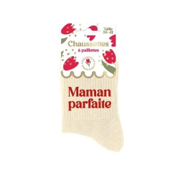 Chaussettes "MAMAN PARFAITE"