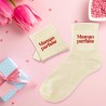 Chaussettes à paillettes Maman parfaite