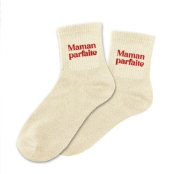 Chaussettes à paillettes Maman parfaite