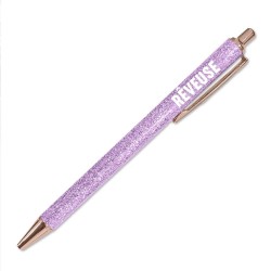 Stylo à paillettes rêveuse