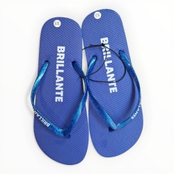 Tongs paillettes brillante