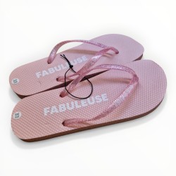 Tongs paillettes fabuleuse