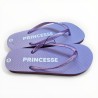 Tongs paillettes princesse