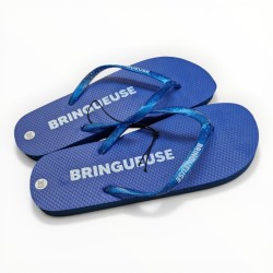 Tongs paillettes bringueuse