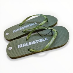 Tongs paillettes irrésistible