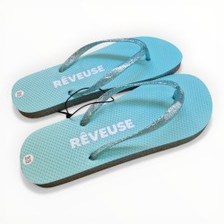 Tongs paillettes rêveuse