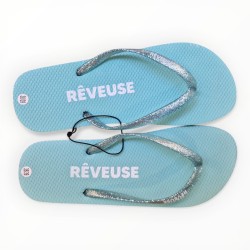 Tongs paillettes rêveuse