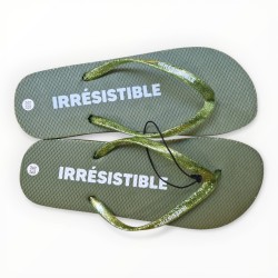 Tongs paillettes irrésistible