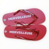 Tongs paillettes merveilleuse