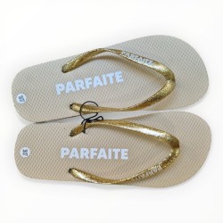 Tongs paillettes parfaite
