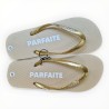 Tongs paillettes parfaite