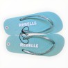 Tongs paillettes rebelle