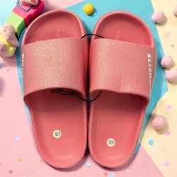 Claquettes à paillettes fille Bichette