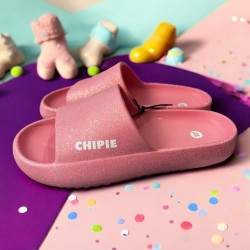 Claquettes à paillettes fille Chipie