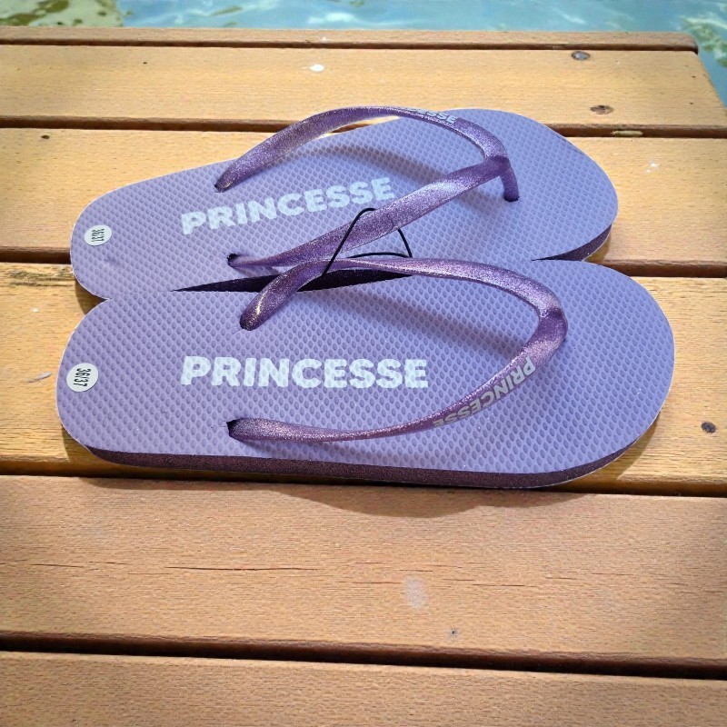tongs princesse