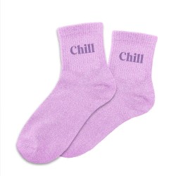 Chaussettes à paillettes Chill