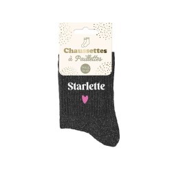 Chaussette paillette starlette