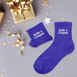 Chaussettes à paillettes Belle à croquer
