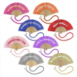 Éventail à Paillettes Rouge – Qué calor !