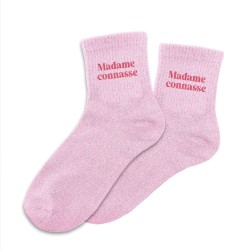 Chaussettes à paillettes Madame connasse