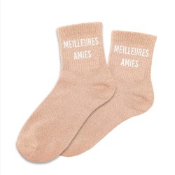 Chaussettes à paillettes Meilleures amies