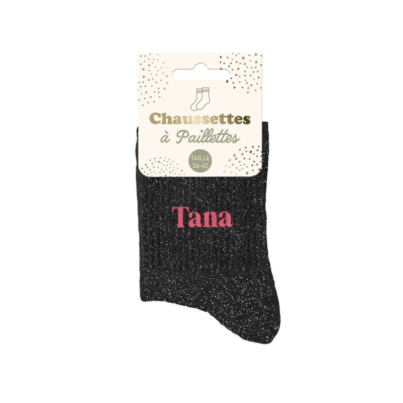 chaussette paillette tana