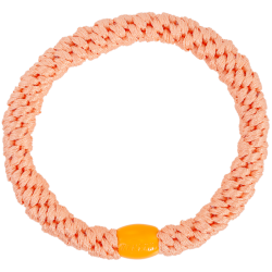 KKNEKKI Coral - Élastiques cheveux corail