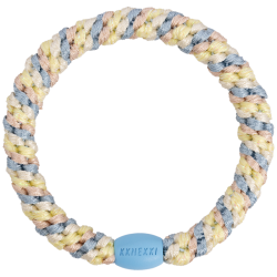 KKNEKKI Mix Seablue Yellow Glitter - Élastiques
