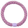 KKNEKKI Pink Silver Glitter - Élastiques pailletés