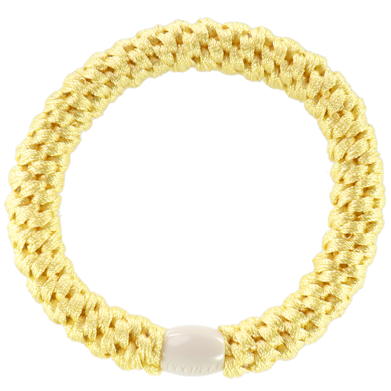 KKNEKKI Light Yellow - Élastiques cheveux jaune clair