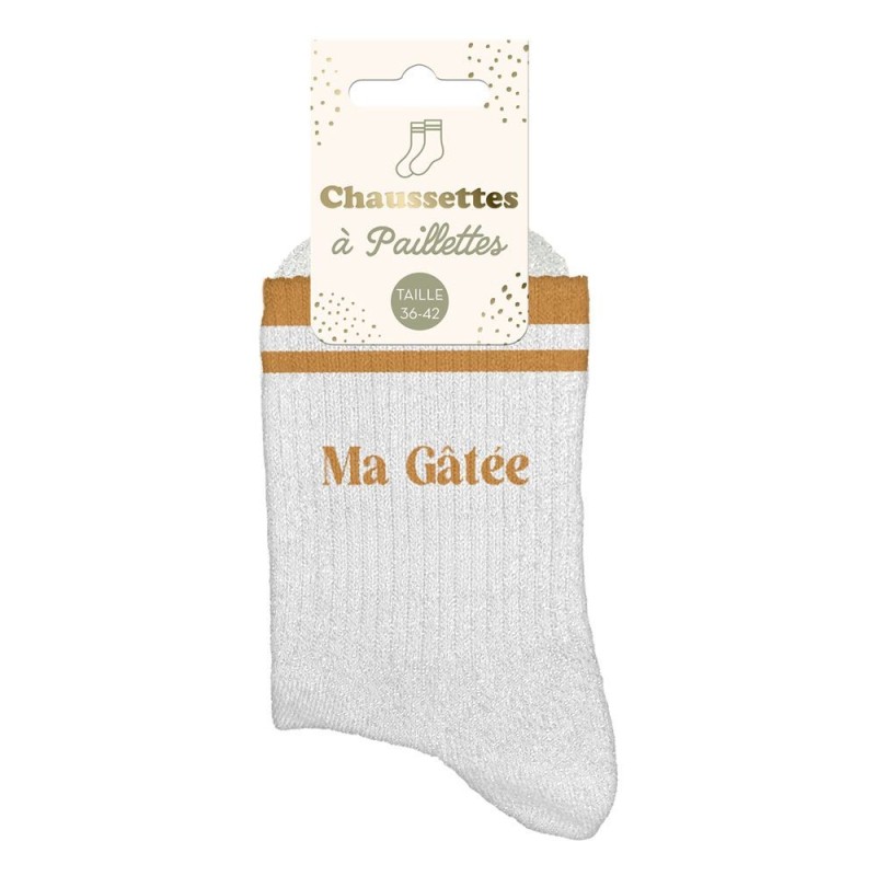 chaussette paillette ma gatée