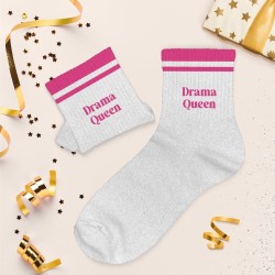Chaussettes à paillettes drama queen