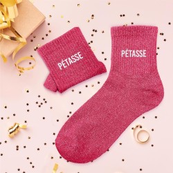 Chaussettes à paillettes petasse