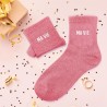 Chaussettes à paillettes ma vie