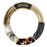 Bracelet paillettes noir femme – Dstock