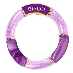 Bracelet paillettes fuchsia femme – Dstock