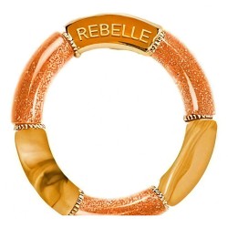 Bracelet paillettes orange Rebelle femme – Dstock