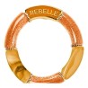 Bracelet paillettes orange Rebelle femme – Dstock