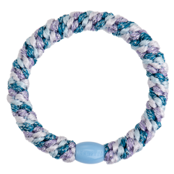 Élastiques KKNEKKI lilas bleu pailleté | dstock